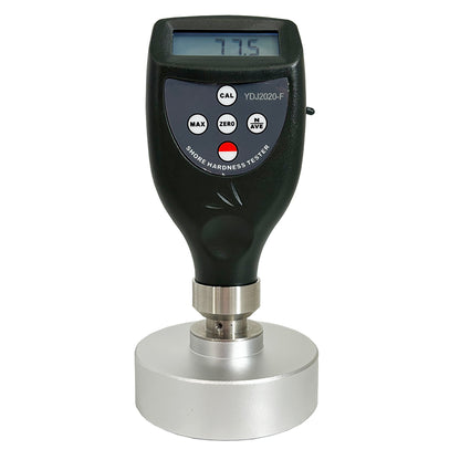 QIUSUO Portable Foam Hardness Tester Digital Foam Hardness Tester Meter Gauge Shore F Durometer for Sponge Soft Foam Pillow Polyurethane Rubber with Measurement Range 10 to 90HF Resolution 0.1HF Accuracy ≤±1HF