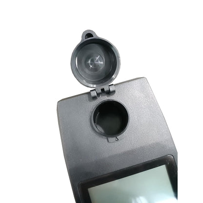 QIUSUO Handheld Turbidity Meter Lab Turbidity Instrument with Range 0~1100 NTU/FNU 0~275 EBC 0~9999 ASBC 2-5 Point Calibration 100 Groups Storage USB Interface 4 PCS Calibration Solution