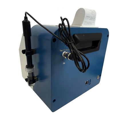 QIUSUO Milk Analyzer Dual Pump Milk Analyzer Ultrasonic Dairy Composition Analyzer with USB Interface Thermal Printer for Measuring Fat Protein Lactose Non-Fat Solid Density Water Content Ice Point Ash Milk Temperature pH Value Conductivity