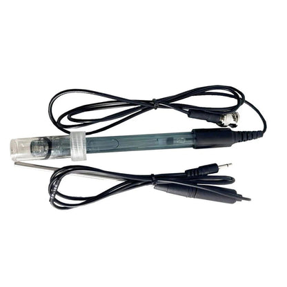 QIUSUO Portable Water pH Analyzer Portable pH Gauge Tester with Calibration Liquids Range -2.00 to 20.00 pH Range -1999 to 1999 mV Calibration 1 to 3 points USB Communication Interface Expanded Memory Stores or Recalls up to 100 Data Sets