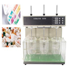 QIUSUO Dissolution Apparatus Pharmaceutical Dissolution Testing with Temp Control Range (Room Temp~ 45.0)℃ Eccentricity of Rotating Shaft ±2.0mm Speed Range (20-200) rpm Speeding Accuracy ±2rpm