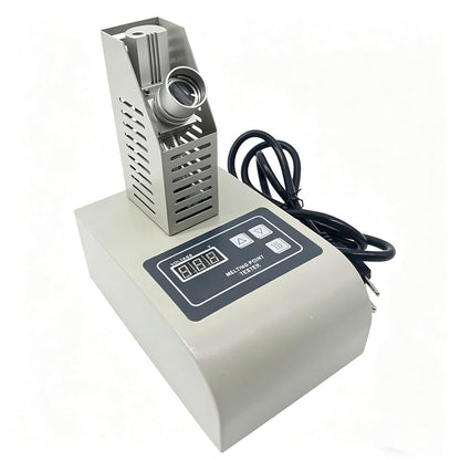 QIUSUO Digital Melting Point Apparatus Precision Melting Point Apparatus with Standard Mercury Thermometer to Measure Temp Melting Point Test Range (50-300)°C Melting Point Testing Accuracy ±1.0℃ Ambient Temp (15-35)°C