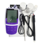 QIUSUO Cl Ion Meter Chlorine Concentration Tester with Standard Calibration Fluid Range 1 to 35000 ppm Range -1999.9 to 1999.9 mV 2 to 5 Points Calibration USB Communication Interface