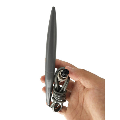 QIUSUO Tesla Meter Digital Permanent Magnet Gauss Meter with Ns Function and Metal Probe 5% Accuracy Probe 0 to 2400mT 0 to 24000Gs Resolution 0.01mT 0.1Gs