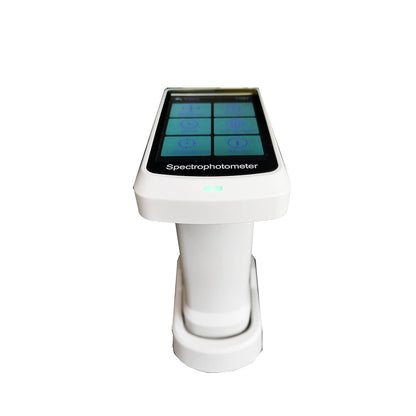 QIUSUO Three Apertures Multi Aperture Spectrophotometer with USB Bluetooth Interface Repeatability ΔE*ab≤ 0.02 Built in HD Camera Smart Auto Calibration for Car Paint