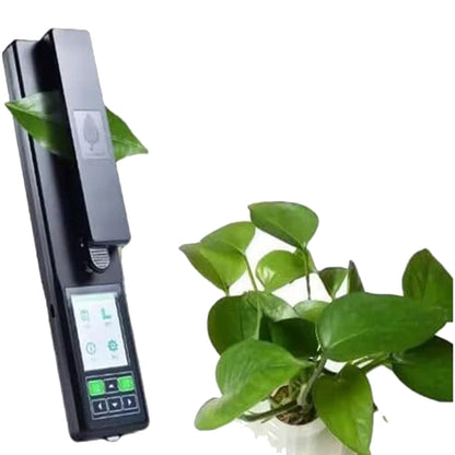 QIUSUO Digital Leaf Area Meter Leaf Area Analyzer with Width 0-155mm Length 0-2000mm Resolution 0.01cm² Accuracy ±2% LCD Large Liquid Crystal Display Measurement Error <5%  Resolution 0.01cm²