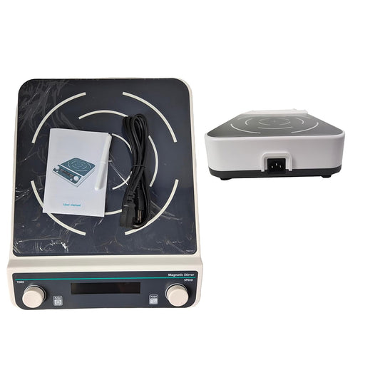 QIUSUO High-Capacity Magnetic Stirrer Digital 15L Magnetic Stirrer with Magnet Size Range 60MM Timing 1min-23h59min Max Stirring Volume 15L Range of RPM 50-1500rpm Speed Regulation Accuracy ±5rpm/min