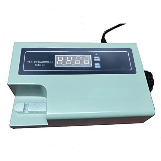 QIUSUO Manual Tablet Hardness Tester Hardness Test Apparatus  with Hardness Accuracy ±1.5% Hardness Range (2～200) N/(0.2～20) kg N/KG Conversion by One-Button Max Number in Each Group ≤100P