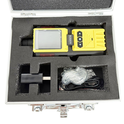 QIUSUO CL2 Gas Detector Chlorine Gas Detector with Measuring Range 0-50ppm Resolution 0.1ppm L-Alarm 5ppm H-Alarm 10ppm Gas Pump Sampling Method Accuracy≦±5% F.S. for Metallurgy Refining Ects