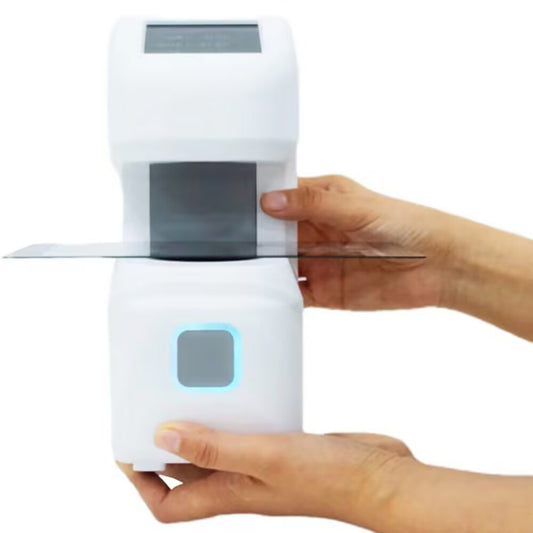 QIUSUO Digital Haze Meter Digital Dual Caliber Hazemeter with Aperture 21mm 15mm 2.8-inch Touch Screen Test Range 0-100% for Transparent and Semi-Transparent Materials Haze and Transmittance Measurement