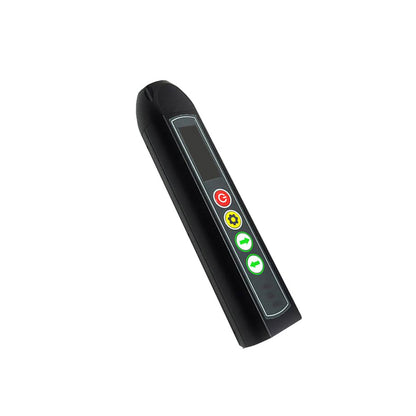 QIUSUO Portable Electromagnetic Ultrasonic Thickness Gauge Professional Inspection Equipment with Effective Range 1.0~320mm No Coupling Function Backlight Adjustment Measurement Accuracy ±0.01mm for Metal or Magnetic Materials
