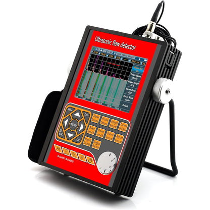 QIUSUO Ultrasonic Flaw Detector Ultrasonic Flaw Detection Equipment with Range 1000-15000m/s Velocity 1000 to 20000m/s Frequency 20-2000Hz B scan AWS D1.1 15G Large Data Storage Function