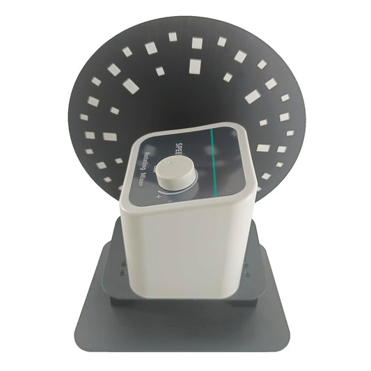 QIUSUO Rotating Mixer Rotary Rotating Mixer Shaker with Speed Range 20-80rpm Angle Range 40-80° for Mixing The Samples Non-Stop Run Brush Motor Lab Rotating Mixer Shaker