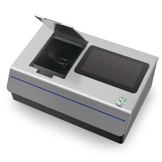 QIUSUO Benchtop Liquid Colorimeter Desktop Liquid Spectrophotometer with Colorimetric Values ΔE*ab within 0.015 Integrating Sphere Size Φ40mm Wavelength Range 360-780nm