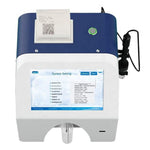 QIUSUO Milk Analyzer Dual Pump Milk Analyzer Ultrasonic Dairy Composition Analyzer with USB Interface Thermal Printer for Measuring Fat Protein Lactose Non-Fat Solid Density Water Content Ice Point Ash Milk Temperature pH Value Conductivity