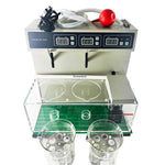 QIUSUO Tablet Disintegration Tester Automatic Disintegration Tester with Minimum Spacing of Screen Mesh (25±2)mm Timing Range (1 to 900) Minutes Timing Accuracy ±0.5min Double Cups and Two Channels