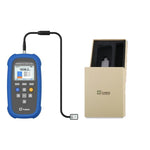 QIUSUO Handheld Three-axis Fluxgate Magnetometer High Sensitive Magnetometer Fluxmeter with Range 0 to 100μT Resolution 10nT Class 1 USB Interface for Fragmentation Processing Security Check