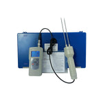 QIUSUO Digital Soil Moisture Meter Tester with Moisture Measurement 0 to 80% Pin Probe for Soil Statistical Function Digital Display and Color Coded