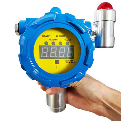 QIUSUO Nitrogen Gas Detector Fixed N2 Detector with  Resolution 0.1vol Accuracy ≦ 5% F.S Range 70%- 100%vol Response time T＜30s  Wall-mounted Installation Method Waterproof