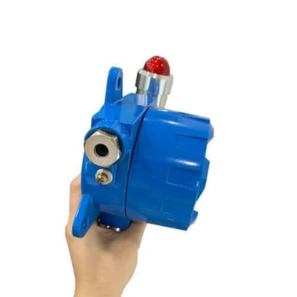 QIUSUO Fixed Benzene Gas Detector Benzene Detector with Measuring Range 0-100ppm Resolution 1ppm L-alarm 10ppm H-alarm 20ppm Explosion-Proof Water-Proof for Metallurgical Gas Detection