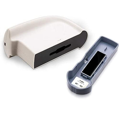 QIUSUO Single Angle Gloss Meter 60 Degree Gloss Meter with Measurement Range 0~1000GU Measuring Area (mm) 9X15 Errors ±1.2 , ± 1.2% Measuring Time 0.5s for Marble Granite Vitrified Polished Tile Pottery Brick and Porcelain Etc