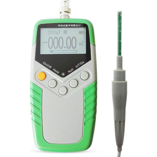 QIUSUO Digital Gauss Meter High Precision Gaussmeter with 5% Accuracy Unit Switch G mT Light Weight and Low Power Consumption Measurement Range 0 ~ 2400mT 0 to 24000Gs Automatic Zero and Auto Range