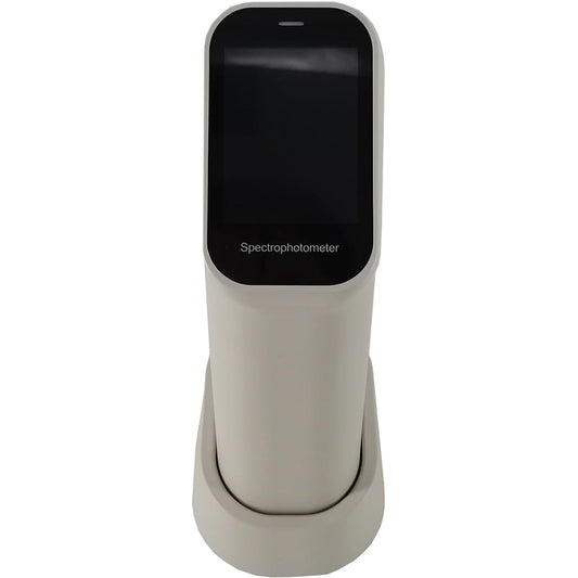 QIUSUO Handheld Colorimeter Color Contrast Analyzer Equipment with Over 30 Measurement Indicators Evaluation Aperture 6mm D/8 SCI for Fluorescent Color Measurement