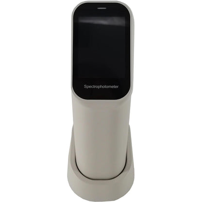 QIUSUO Double Calibers Colorimeter Color Meter Touch Screen Colorimeter for Coating Ceramic Plastic Paint Measurement with Aperture 6mm 11mm Camera Function Visual Observation Method D/8 SCI Observer 2° 10°