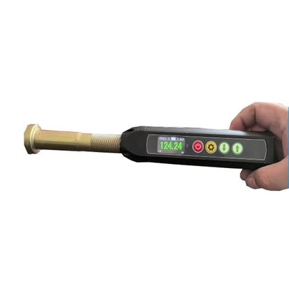 QIUSUO Electromagnetic Ultrasonic Thickness Gauge Pen Electromagnetic Ultrasonic Thickness Meter with Sampling Rate 80Msps Bandwidth 2.5Mhz～6Mhz Accuracy ±0.01mm USB Communication Interface for Aluminum Copper Iron Cast Steel Etc