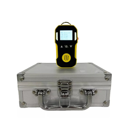 QIUSUO Handheld Benzene Gas Detector Benzene Gas Detection with Measurement Range from 0 to 100ppm Resolution 1ppm H-alarm 50ppm L-alarm 20ppm Vibration Indicator Alarm for Combustible and Toxic Gas Leakage Detection