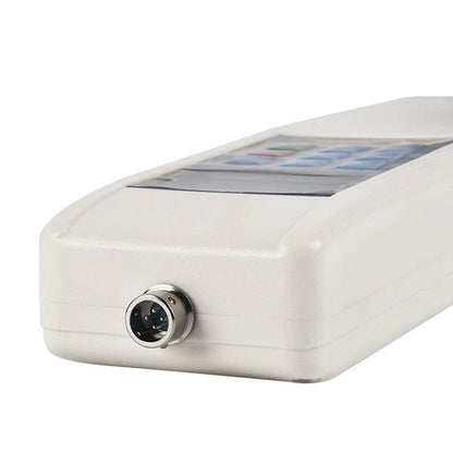QIUSUO Digital Pull Force Gauge Digital Force Measurement Gauge with Peak Load Value 1000N/ 100kg/ 220Lb Load Division Value 1N/ 0.1kg/ 0.1Lb Inner Sensor & S-tye Sensor with High Precision (External Sensor)