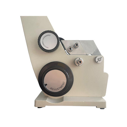 QIUSUO Monocular ABBE Refractometer Brix Refractometer Monocular Abbe Refractometer with Range 1.3000-1.7000 nD 0.0-95% Brix Accuracy ±0.0002 Digital Thermometer for Liquid and Solid Substances