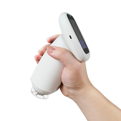 QIUSUO Color Difference Analyzer Digital Spectrocolorimeter with Single Aperture Φ8mm Displayed Accuracy 0.01 Measured Reflectance Range 0-200% Measuring Time About 1s Observer Angle 2°/10°