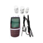 QIUSUO Portable Water Hardness Tester Lab Water Hardness Meter with Accuracy 1% F.S. Standard Calibration Solutions Solid-state Sensor Temp Range 0 to 105°C Calibration Points 2 to 5 Points