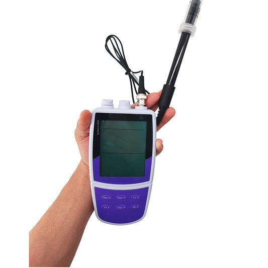 QIUSUO Lab Cd Ion Meter Cadmium Ion Meters with Range 0.1 to 11200 ppm Accuracy ±1% F.S.Cadmium Standard Solutions Automatic Electrode Diagnosis USB Communication Interface for Testing Cadimum Ion