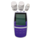 QIUSUO Prtable Fluorine Ion Meter F Ion Meter with Calibration Fluid Range 0.02 to 1900 ppm  Accuracy ±0.5% F.S. Measurement Units ppm mg/L mol/L mmol/L USB Communication Interface 1 to 31 Days or Off Calibration Due Alarm for Testing F Ion