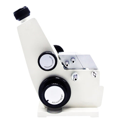 QIUSUO Monocular ABBE Refractometer Brix Refractometer Monocular Abbe Refractometer with Range 1.3000-1.7000 nD 0.0-95% Brix Accuracy ±0.0002 Digital Thermometer for Liquid and Solid Substances