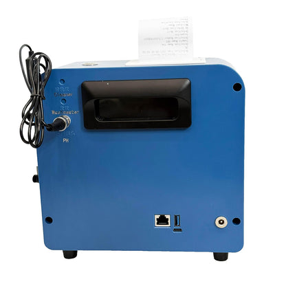 QIUSUO Milk Analyzer Dual Pump Milk Analyzer Ultrasonic Dairy Composition Analyzer with USB Interface Thermal Printer for Measuring Fat Protein Lactose Non-Fat Solid Density Water Content Ice Point Ash Milk Temperature pH Value Conductivity