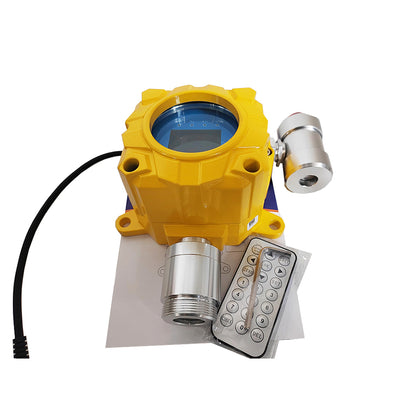 QIUSUO Wall-mounted NO2 Gas Detector Nitrogen Dioxide Gas Detector with Range 0-20ppm Resolution 0.1ppm Die-Cast Aluminum Shell