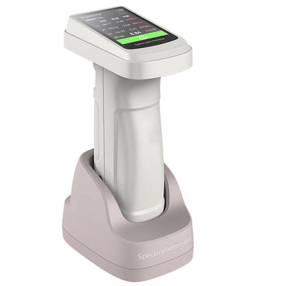QIUSUO Digital Spectrophotometer Color Spectrophotometer with Excellent Repeatability dE*ab≤0.02 Display Accuracy 0.01 Three Calibers for Printing Paint Textiles Color Spectrometer Analysis