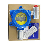 QIUSUO Fixed Hydrogen Cyanide Gas Detector HCN Detector with Accuracy≦ 5% F.S Resolution 0.1 ppm Range 0-50ppm L-alarm 5ppm H-alarm 10ppm for Detection of Flammable Gases Advanced Electrochemical Sensor