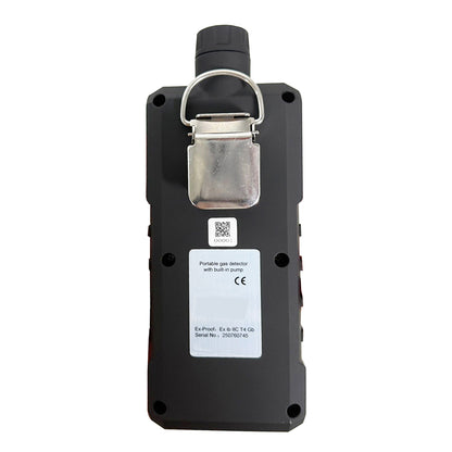 QIUSUO C2H4O Detector Ethylene Oxide Gas Detection Equipment with High-sensitivity Sensor Built-in Pump Measuring Range 0-100ppm Resolution 1ppm L-alarm 10ppm H-alarm 20ppm Accuracy ≦±5% F.S. for C2H4O Gas Leakage Detection