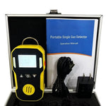 QIUSUO HF Detector Hydrogen Fluoride Gas Detector with Range 0-10ppm Resolution 0.1ppm L-alarm 3ppm H-alarm 5ppm Response Time≦30S Resolution 0.1ppm Accuracy≦ 5% F.S Low Battery Indication