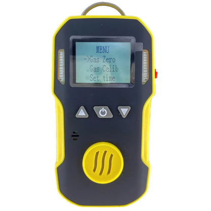 QIUSUO Hydrogen Cyanide Gas Detector Handheld HCN Gas Detector with Resolution 0.1ppm Accuracy≦ 5% L-alarm 5ppm H-alarm 10ppm Range 0-50ppm Explosive Proof Housing High Concentration Protection
