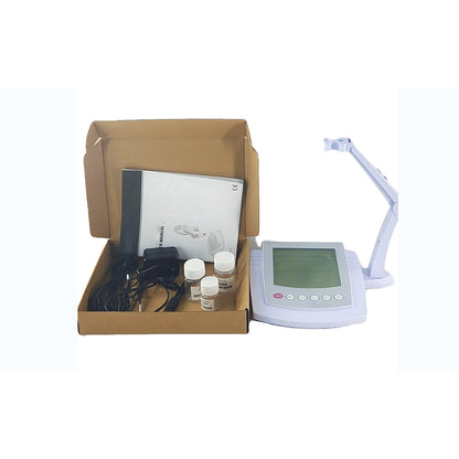 QIUSUO Benchtop Ammonium Ion Meter NH4 Ion Meters with Calibration Fluid Range 0.1 to 18000 ppm Accuracy±0.5% F.S. USB Communication Interface