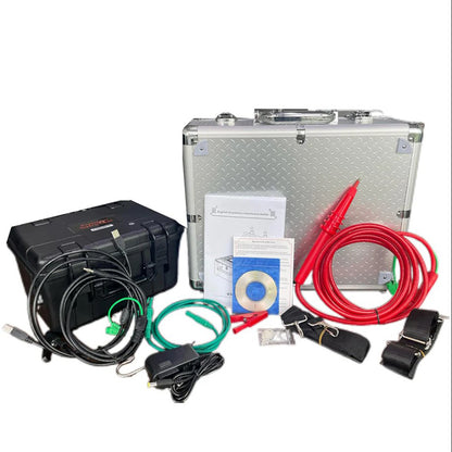 QIUSUO 5kV High Voltage Insulation Tester Digital High Voltage Insulation Tester 5kV Insulation Tester with Multi Rated Voltage 100V-5000V Insulation Resistance Range 0.01MΩ-2000GΩ USB Interface
