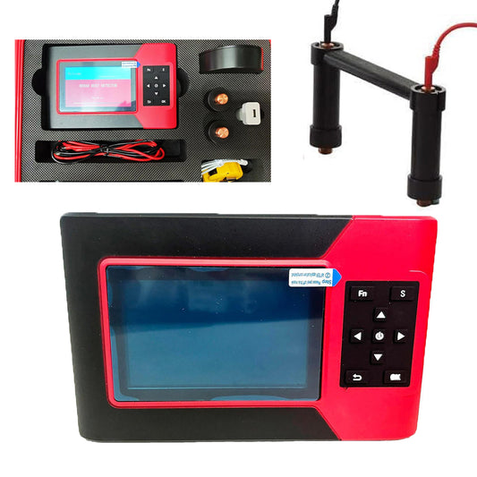 QIUSUO Digital Rebar Corrosion Detector Tester Meter for Measure the Probability of Corrosion of Reinforcing Bars in Concrete Walls Beams and Columns with Measuring Potential ±1000mV Measured Area 8100 m2 Test Accuracy ± 1mV