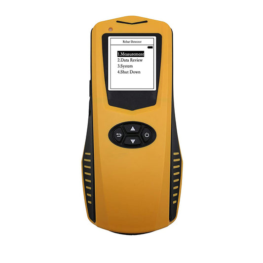 QIUSUO Rebar Detector Rebar Detection Equipment with Diameter Measuring Range Φ6-50mm Location Range Φ1-120mm for Reinforcement Detector Position Test