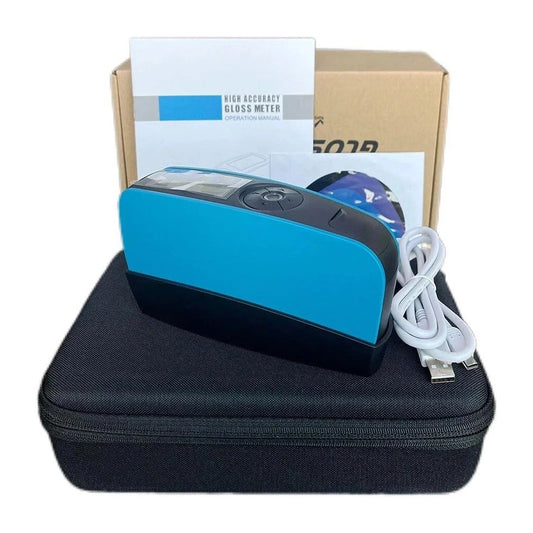 QIUSUO 20°/60°/85° Multi-angle Gloss Meter Multi-angle Gloss Meter with Measuring Time 0.5S Large Storage To Save Over 35000 Data Division Value 0.1GU Repeatability 0~100GU:±0.2GU;100~2000GU:±0.2%GU