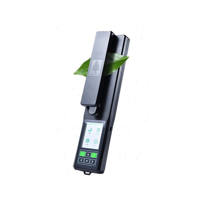 QIUSUO Leaf Area Meter Portable Living Leaf Area Meter with Accuracy ±2% Width Range 0-155mm Length Range 0-2000mm Resolution 0.01cm² No Computer Interface LCD Large Liquid Crystal Display
